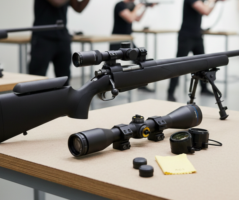 AGS Cobalt 4x Target Sports Optic – Black